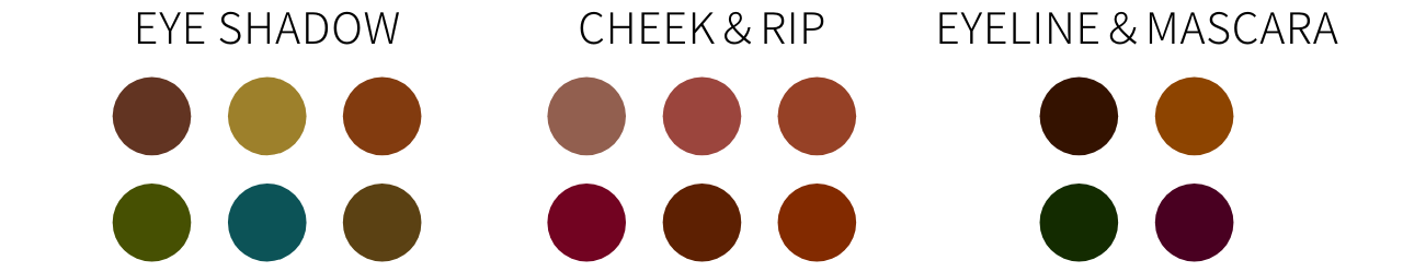 パーソナルカラー診断12タイプ分類 ディープオータムの特徴 パーソナルカラー 骨格診断のリュクスエモード Luxe Et Mode